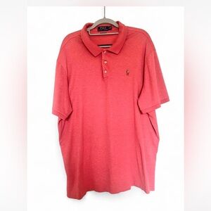 Men's Orange Polo Shirt